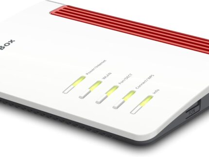 FRITZ!Box 4630 | Modem-Router | Einsatz am Glasfaser-, Kabel- oder DSL-Modem | Wi-Fi 7 mit bis zu 3.568 MBit/s | WLAN Mesh | höchster Sicherheitsstandard | schnelle Einrichtung | Made in Europe