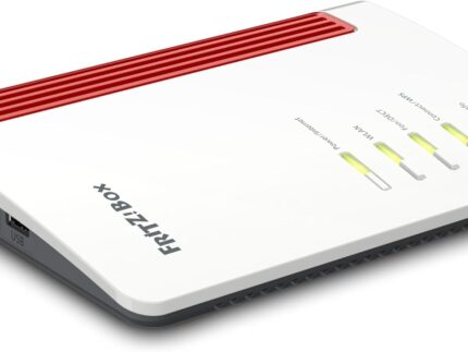 AVM Fritz!Box 4050 WLAN 6 Dual Band Router bis zu 3.000 Mbit/s, für Operator und ONT Modem 1x Wan Gb, 3X LAN Gb, 1x USB, Access Point, Mesh, DECT, Medienserver, VPN, VOIP