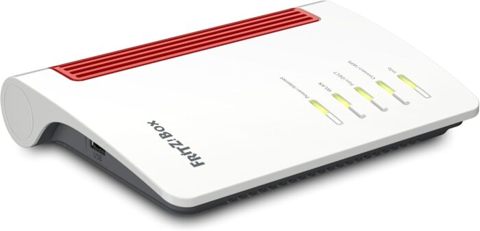 AVM Fritz!Box 4050 WLAN 6 Dual Band Router bis zu 3.000 Mbit/s, für Operator und ONT Modem 1x Wan Gb, 3X LAN Gb, 1x USB, Access Point, Mesh, DECT, Medienserver, VPN, VOIP