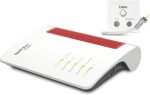 FRITZ!Box 6670 Cable | Router für einen Kabelanschluss (DOCSIS-3.1-Kabelmodem, 2x2 Wi-Fi 7 mit 2.880 MBit/s (5 GHz) und 688 MBit/s (2,4 GHz), Zigbee Integration 1 x 2,5 Gigabit-LAN-Port)