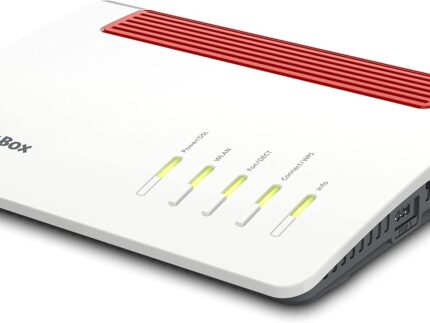 FRITZ!Box 7590 AX | DSL-Router | Wi-Fi 6 bis zu 3.600 MBit/s | intelligentes WLAN Mesh | höchster Sicherheitsstandard | einfache Einrichtung | Made in Europe