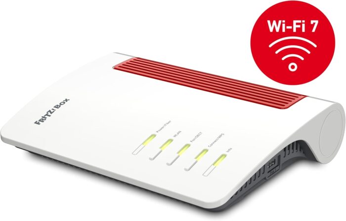 FRITZ!Box 5690 | Glasfaser-Router für den AON- oder GPON-Anschluss | Wi-Fi 7 bis 6.448 MBit/s | WLAN Mesh | höchster Sicherheitsstandard | schnelle Einrichtung | 2,5-Gigabit-WAN/LAN | Made in Europe