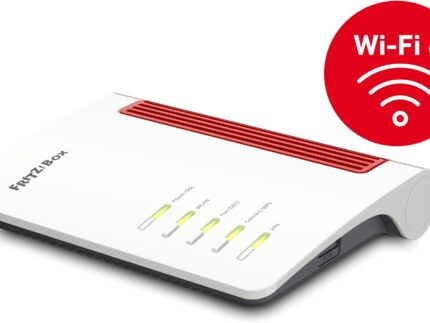FRITZ!Box 7530 AX | DSL-Router | Wi-Fi 6 bis zu 2.400 MBit/s | intelligentes WLAN Mesh | höchster Sicherheitsstandard | Smart Home & Telefonie Zentrale | einfache Einrichtung | Made in Europe