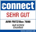 FRITZ!Box 7690 (Wi-Fi 7 DSL-Router mit 5.760 MBit/s (5GHz) & 1.376 MBit/s (2,4 GHz), bis zu 300 MBit/s mit VDSL-Supervectoring und ADSL2+, WLAN Mesh, DECT-Basis, deutschsprachige Version)