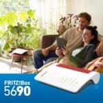 FRITZ!Box 5690 | Glasfaser-Router für den AON- oder GPON-Anschluss | Wi-Fi 7 bis 6.448 MBit/s | WLAN Mesh | höchster Sicherheitsstandard | schnelle Einrichtung | 2,5-Gigabit-WAN/LAN | Made in Europe
