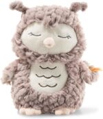 Steiff Kuscheltier Ollie Eule, Süßes Stofftier, Jungen, Mädchen & Babys ab 0 Monaten, Friends, Plüschtier 23 cm, Beige, 241833