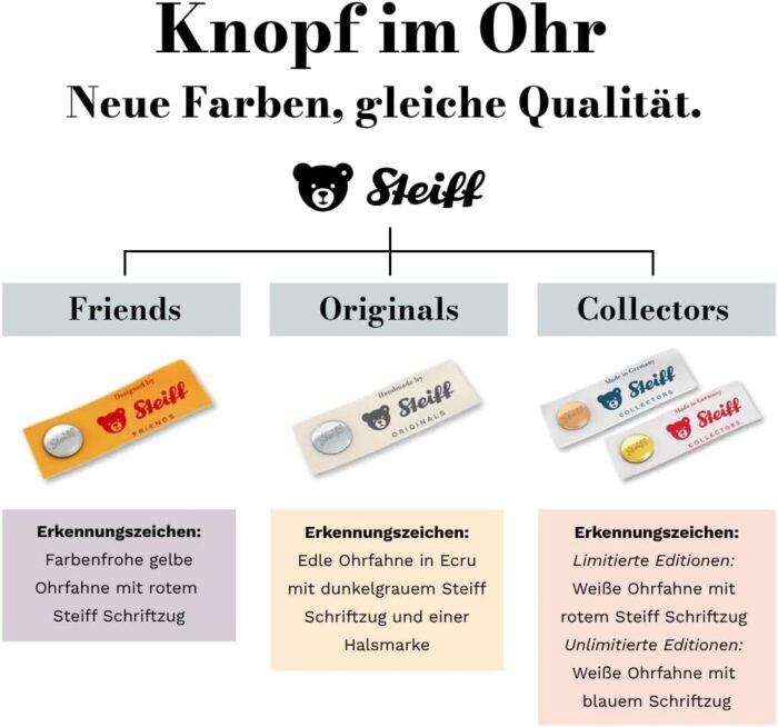 Steiff Kuscheltier Ollie Eule, Süßes Stofftier, Jungen, Mädchen & Babys ab 0 Monaten, Friends, Plüschtier 23 cm, Beige, 241833
